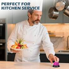 Pink Call Bell Loud Ring Service Desk Bell For Office Hotel School Classroom Kitchen Restaurant - 1 - View 6