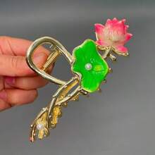 Metal Flower Hair Clips, Claw Flower Hairpins - MODELO10 - Xem 1