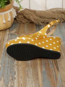 2026 Summer New Women Woven Straw Wedge Sandals, Strap Thick Bottom Roman Shoes, Bohemian Open Toe Platform Heeled Slippers, Beach Holiday Versatile High Heel Slides, Peep-Toe Super High Heels, Available In Size 35-42 - Yellow - View 6