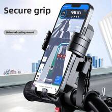 摩托车手机支架，360度可调节手机导航车把支架，通用移动固定式摩托车手机支架，导航手机配件 - A - 查看 3