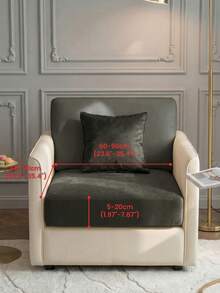 1 tấm bọc ghế sofa chống trượt bằng nhung latex màu xám đậm, mềm mại và thân thiện với da, chống trầy xước do thú cưng, phù hợp với ghế đơn, ghế đôi, ghế ba chỗ và ghế hình chữ L, sử dụng được cả bốn mùa - Màu xám đen - Xem 18
