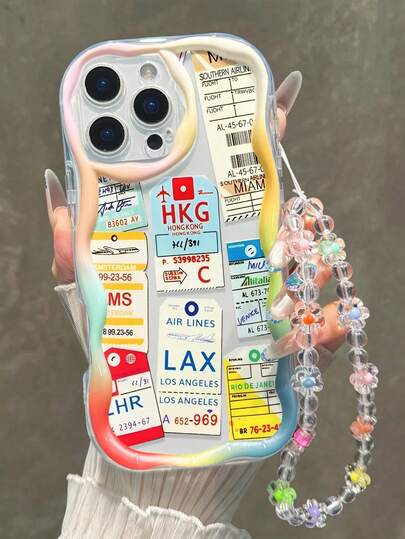 Ốp lưng điện thoại dày dặn, chống sốc, màu kem, họa tiết ngôi sao, viền lượn sóng, có dây đeo dạng vòng tay cho iPhone 17/17Pro/17ProMax, 16 XR/7/8, 15 ProMax/12 ProMax/13 ProMax/14 ProMax, 13/14/11/12P/14, Galaxy A13 4G, A22, A21S, A51 4G, A52, S22 Ultra, A33 5G, A34, A35, 10, Note 11 4G, 11 Lite, A53, A14, A23, S23 Ultra, S24, A14, A15, S23, A73, A55, A54