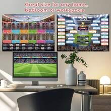 Large World Cup Schedule Poster 2026 A1 Size-32.6" X 23.2" 2 Pcs World Cup Merchandise 2026 Calendar Wall Chart Decorations Soccer Tournament Wallchart For Fans Home Office Bar Party Decor - A1 Folded - View 6