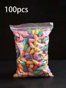 100个天然倒流香锥，茉莉、玫瑰、百合、檀香、桂花、艾草、沉香、薰衣草香型 - 100顆 - 查看 14