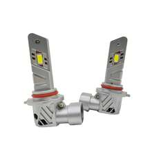 2个Q8 35W迷你LED大灯灯泡 H1 H4 H7 H11 1:1即插即用汽车大灯 - 9005 - 查看 9