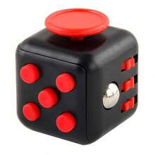 1PC Multi-Color Cube/Dice Toy, Creative Stress Relief Toy For Teenagers And Adults, Decompression Dice A Stress Relief Toy For Teenagers Tool The Office To Kill Time When Bored In Class Finger Cube Adults Vent Small Desktop Relieve And Anxiety Fidget ToysStress Ball Multicolor, Vibrating Toy>Abs, Vibration Toy, Poppers, Stocking Filler (Random Shipment With Or Without Lines) - 白色 - 查看 9