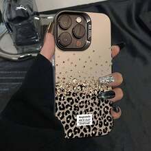 Funda De Lujo Para TeléFono Con Estampado De Leopardo Y Diamantes De ImitacióN | Costuras Degradadas De Primera Calidad Con El CláSico Estampado De Leopardo, Lente Grande Galvanizada Para Una ProteccióN Total Contra CaíDas, Panel Trasero De Espejo Resistente A ArañAzos Y Al Desgaste, Recortes Precisos Para Evitar Que El Protector De Pantalla Se Pegue, Bordes Suaves Y Agradables Al Tacto Para Evitar Resbalones Y Huellas Dactilares, DiseñO úNico Y Moderno, Aspecto Elegante Y De Alta Gama, Que Proporciona A Tu TeléFono Una ProteccióN Integral Moderna Y Robusta. Compatible Con Todos Los Modelos De , Incluidos 17, 17 Pro, 17 Pro Max, 17 Air, 16, 16 Pro, 16 Plus, 15, 15 Pro Max, 15 Pro, 15 Plus, 14 Pro, 14 Plus, 14 Pro Max, 13, 13 Pro Max, 12 Pro, 12 Pro Max, 11 Pro, 11 Pro Max, XR, X, XS, XS Max, S21, S22, S23, S24, S25, S26, Fe, Plus, Ultra Y La Serie A. Compatible Con Varias Marcas De TeléFonos, Incluyendo , , , Honor, Etc. - Color 1 - Ver 3