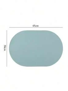 1/2/4/6件装防滑耐热餐垫防水厨房餐桌垫仿皮杯垫家居用品 - 彩色 - 查看 44