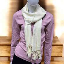 Scarf With Glitter - Blanco - Ver 2