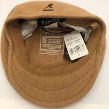 KANGOL Kangaroo Brand Baseball Cap Model 504 With Embroidered Logo Made Of Wool Fedora Hat, Fashionable And Versatile Accessory. JNAK - Coffee-colored (square Stamp) - View 15