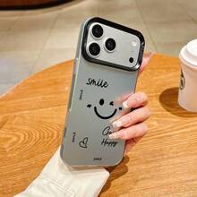 このレーザーエッチング加工された虹色の Apple 製携帯電話ケースは、特大のレンズ開口部と IMD テクノロジー、そして対照的な色のフレーム デザインを特徴としており、高い美観と実用性を兼ね備えた完璧な選択肢となっています。 スマイルデザインケース  11  17e 手机壳  17e 手机壳 家族、恋人、友人、そして子供たちへのプレゼントに最適です。  12 Pro/14 Pro Max/ 13 Mini/16 Pro Max/11 Pro Max/14 Pro/14 Plus/ 13 pro/15 Pro Max/12 Mini/14/16 Pro/13 Pro Max/15 Pro/17/16/17 Pro/13/16e/11 Pro/15 Plus/12 Pro Max/16 Plus/15/12 - ブラック - チェックする 2