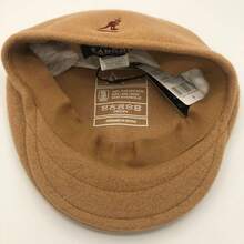KANGOL Kangaroo Brand Baseball Cap Model 504 With Embroidered Logo Made Of Wool Fedora Hat, Fashionable And Versatile Accessory. IQSU - Black Gold Label (rectangular Stamp) - View 33