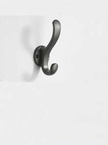 Móc đôi gắn tường bằng kim loại chắc chắn, chống gỉ, kiểu dáng cổ điển tiện dụng, thích hợp để treo mũ, áo khoác, khăn tắm, chìa khóa, áo choàng tắm, khăn quàng cổ và túi xách. - nhiều màu - Xem 4