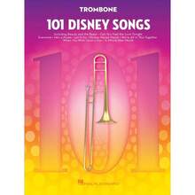 101 Disney Songs For Trombone Sheet Music Songbook | Solo Instrumental Folio For All Levels | Includes Let It Go, A Whole New World, Beauty And The Beast & More - Single Book - View 2