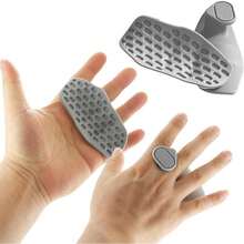 2片装防滑健身握把垫 - 硅胶防滑掌托，符合人体工程学设计，握感舒适，适用于各种锻炼，如硬拉、杠铃、哑铃、举重等。完美的圣诞礼物。 - 彩色 - 查看 15