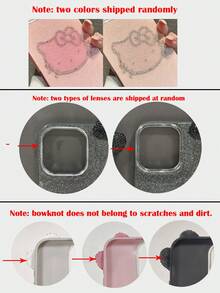 SANRIO Ốp điện thoại KT hình mèo thắt nơ lấp lánh, tương thích với Apple 17 Pro Max/16/15/14/13/12/11, ốp bảo vệ lấp lánh sang trọng. - Nhiều màu - Xem 11