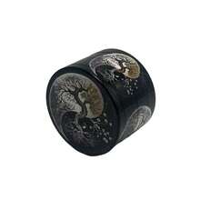 1pc New Design Butterfly, Taiji, Tree Of Life Pattern Manual Spice Grinder, Kitchen Grinding Mill - Multicolor - View 13