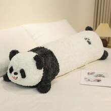 100cm Cute Cartoon Long Elephant Plush Doll, Soft Stuffed Animal Pillow, Panda, Rabbit Doll Decor Cushion, Leg Hug Sleeping Companion Pillow For Girls, Children - 100cm - View 12
