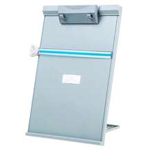 Giá đỡ giấy có kẹp điều chỉnh và thước kẻ để đánh máy, giá đựng tài liệu A4 để bàn, 5 vị trí xem dễ dàng. - Hình chữ nhật - Xem 7