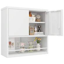 Storage Cabinets - White - View 7