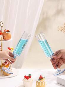 Ly sâm panh không chân không vỡ 5.5oz, ly martini nhựa tái sử dụng - Lý tưởng cho cocktail, sâm panh và món tráng miệng - Ly mousse tái sử dụng. - Nhiều màu - Xem 8