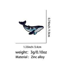 Ghim cài áo hình mèo đen, hình ếch, hình cá voi, ghim cài ve áo, huy hiệu cài trên ba lô, phụ kiện quần áo, trang sức thời trang, quà tặng. - màu đen - Xem 20