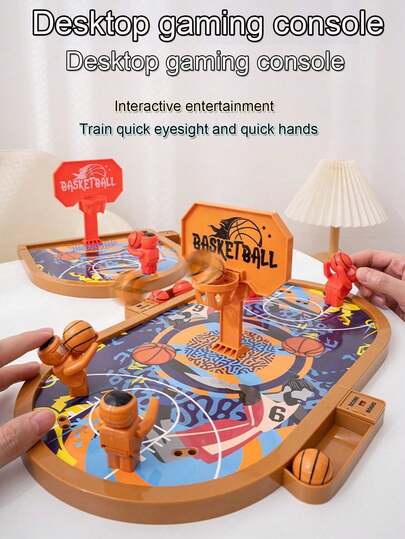 New Desktop Finger Shooting Basketball Game, Curling, Football Competition Interactive Toys For Teenagers And Multi-Player