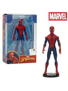 Marvel 1件，可收藏角色家居装饰品，PVC材质，色彩鲜艳的卡通人物，巨型造型，适合装饰汽车、房间和卧室，可作为万圣节和新年礼物。 - 彩色 - 查看 2