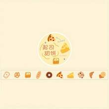 1 cuộn gồm 100 miếng dán hình hoạt hình, bao gồm gấu bông, bánh muffin phô mai, quả anh đào, hoa nhỏ và số, thích hợp để làm sổ lưu niệm, văn phòng phẩm, sổ tay, v.v. - A - Xem 7
