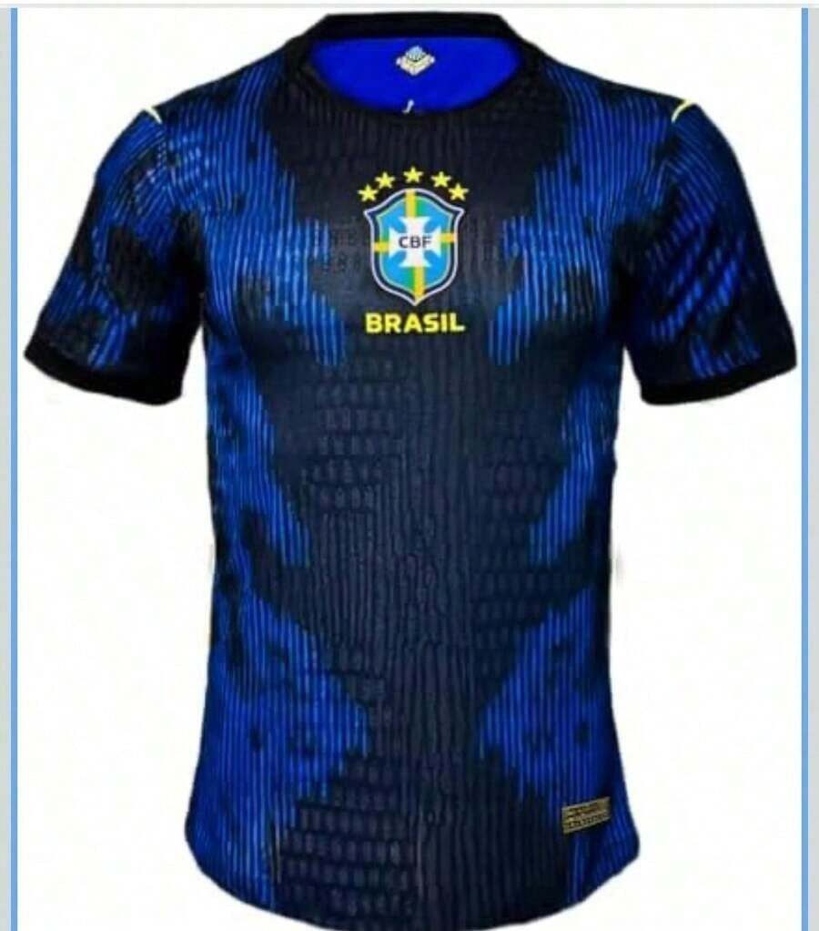 Brazil 2026 Blue Jersey, Brazilian National Team Jersey - New Release - Take Advantage! - 藍色和黑色. GG - 查看 1