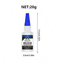 Super Glue Set, Multi-Purpose Instant Adhesive For Metal Plastic Rubber Wood Ceramic, Quick Drying Household Repair Kit - 20g - View 12
