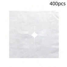 100个一次性面部支撑套，柔软卫生头枕套，适用于按摩床、SPA椅、美睫床、美容院 - 白色 - 查看 8