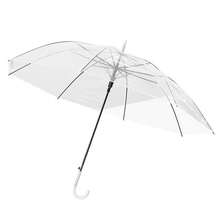 5pcs 8-Rib Transparent Reinforced Umbrella, Unisex Automatic Umbrella, Long Handle, Creative Fresh Style, Suitable For Advertising, Students, Adults - Multicolor - View 5