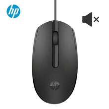HP M10 Wired Mouse Minimalist Style PC Laptop Computer Mouses Silent Soft Voice Black/White Ergonomics Keyboard Original HP Wire Mouse For Gaming Business Office Mouse - 查看 8