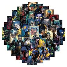 60PCS Original Diseased Spoiled Villains Cool Handsome Man Graffiti Stickers For Helmet Bicycle Hand Account Pencil Case Decals - 60PCS - View 10