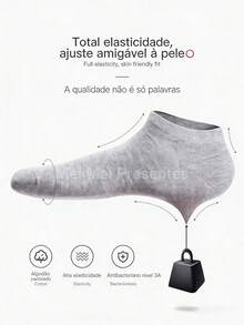 Kit Of 3, 6, And 12 Pairs Of Unisex Multicolor Short Ankle Socks, Sizes 40-46 - Nhiều màu - Xem 3