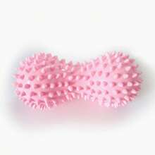 Rodillo de masaje para pies, pelota de masaje con forma de cacahuete de doble cabeza con púas, utilizada para aliviar el dolor de espalda y el arco, mejorar la movilidad - Multicolor - Ver 13