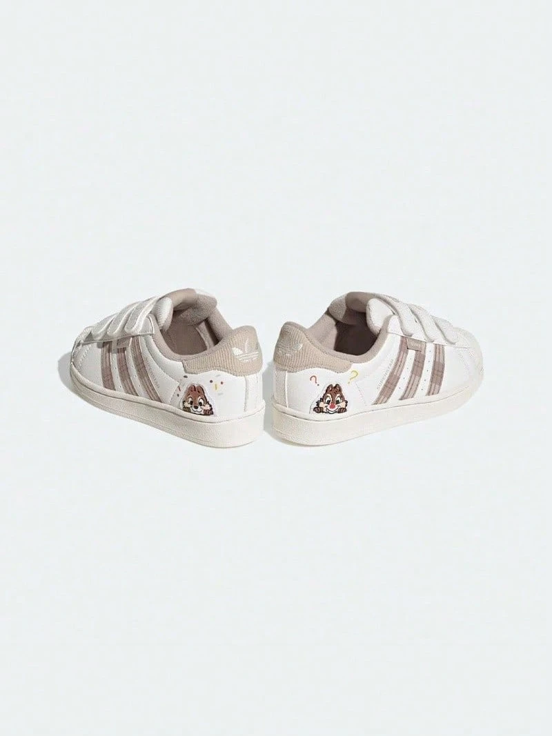 Adidas 兒童旋轉按鈕運動鞋OZELLE BOA休閒鞋 - 白色 - 查看 1