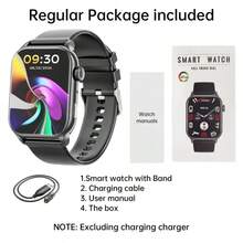 GAWSUG Jam Tangan Pintar Pria Layar Sentuh AMOLED 1,95 inci dengan Panggilan Nirkabel Bluetooth, Tampilan Jam Kustom, Mode Multi-Olahraga, Pemantauan Kesehatan Wanita, Detak Jantung, Monitor Oksigen Darah, Jam Tangan Pintar untuk Wanita yang Kompatibel dengan iOS & Android - View 3