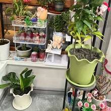3 Buah Pot Bunga dengan Lubang Drainase dan Baki, Desain Kreatif Cocok untuk Tanaman dan Sukulen Berukuran Kecil dan Sedang, Wadah Dekoratif Dalam/Luar Ruangan yang Bernapas dan Tahan Lama – Sempurna untuk Kamar Tidur, Kantor, Taman, Balkon, Kafe - A - View 10