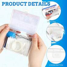 Mini First Aid Kit Mini Portable Travel Kit Resistant Case For Convenience First Aid Boxes Of 26 Items Each For Minor Cut Scrape Hike Car Home School Office Sports - View 4