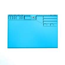 1pc Thick Magnetic Silicone Repair Mat, Heat Resistant Desk Pad For Phone Repair - Multicolor - View 17