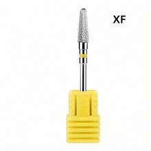 1/5pcs Tungsten Carbide Cone-Shaped Nail Drill Bit - High-Precision Cuticle Remover For Electric Nail File And Cuticle Cleaning Tools - Durable And Long-Lasting - Multicolor - View 6