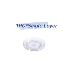 1/2 chiếc kệ xoay đa năng, kệ đựng gia vị/trái cây/mỹ phẩm nhà bếp, một hoặc hai tầng - Khay xoay - Xem 13