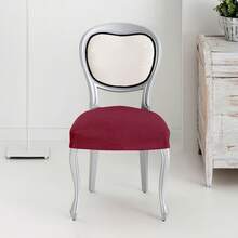Kiva 2 Universal And Versatile Chair Covers, Various Colors Available – Easy-To-Fit Protective Chair Cover For Backrest, Seat And Arms - Burgundy - View 5