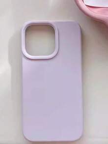 1 ốp lưng điện thoại silicon lỏng cao cấp tương thích với Apple 17 Pro Max, 16, 11, 13, 12, 14, 15 Pro Max, 16 Pro Max - Ốp bảo vệ chống sốc - Màu Lilac Tím - Xem 4