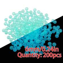 20-200颗夜光亚克力珠，DIY首饰制作材料，适用于项链、手链、耳环等手工制作 - diy亞克力夜光珠 - 查看 45