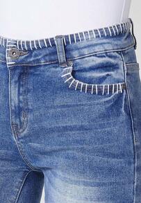 Koroshi Shorts pour femmes pour l'extérieur - Bleu azur - Voir 6