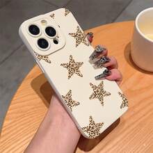 Funda TPU con estampado de leopardo de moda con protección precisa para modelos de Apple  11/11 pro/11 pro max/12/12 pro/12 pro max/13/13 pro/13 pro max/14/14 pro/14 pro max/15/15 pro/15 pro max/16/16 pro/16 pro max/17/17 pro/17 pro max - Estilo (1 pieza) - Ver 5