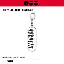 ARIRANG专辑标志滑板造型钥匙扣，BT/S时尚周边，粉丝纪念品K-Pop偶像周边，ARMY粉丝生日及交换礼物亚克力袋挂件，ARMY粉丝收藏礼物 - 彩色 - 查看 7